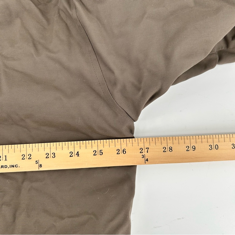 Cabela's Outdoor Gear‎ Jacket Mens L Brown Hooded Full Zip Lined Windbreaker - Picture 7 of 9